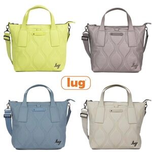 Lug Alto Matte Luxe VL Convertible Crossbody Tote Bag NWT